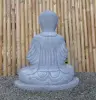 Product image 4 of the product “Lokesh - Seated Monk no hair, 60 cm H | cast stone ”